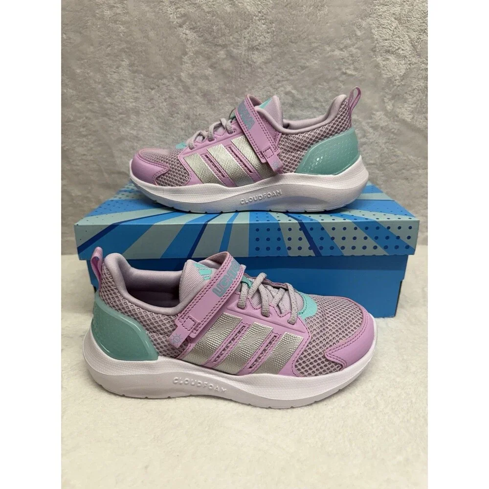 Adidas Lightorama RNR EL C Sneakers Girls Size 3 Y Pink
